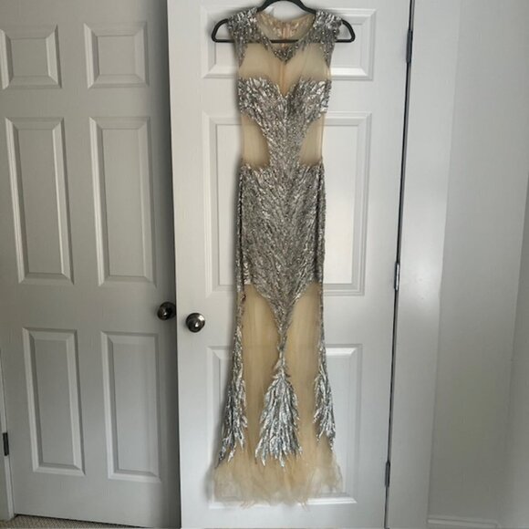 Jovani beaded formal evening gown - Picture 1 of 15